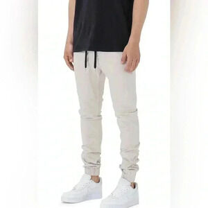 Zanerobe “sure shot” trendy heathered grey casual athletic track pants jogger32